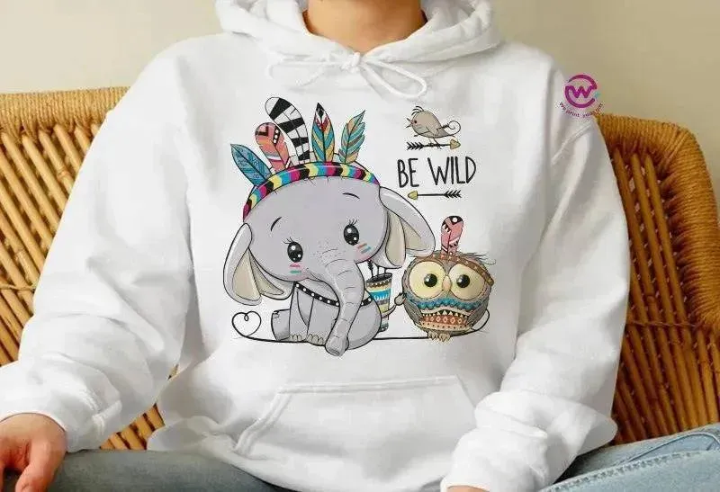 Adult Hoodies - Elephant