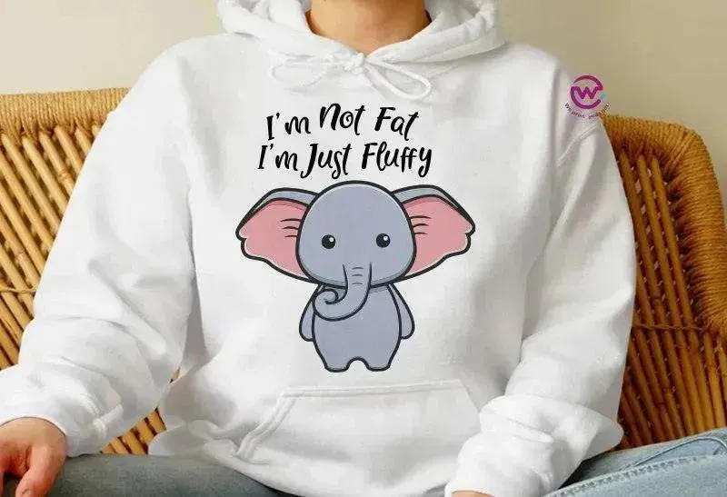 Adult Hoodies - Elephant