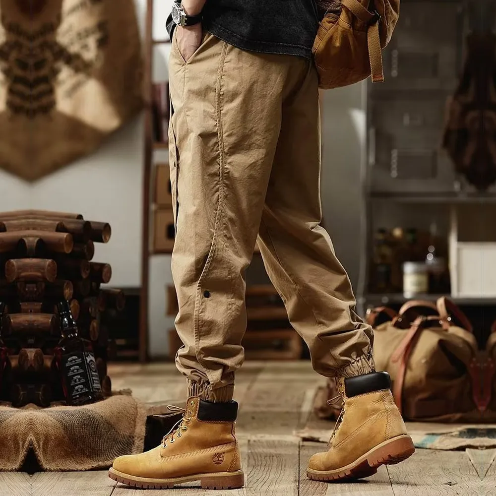 American Retro Logging Workwear Cargo Pants