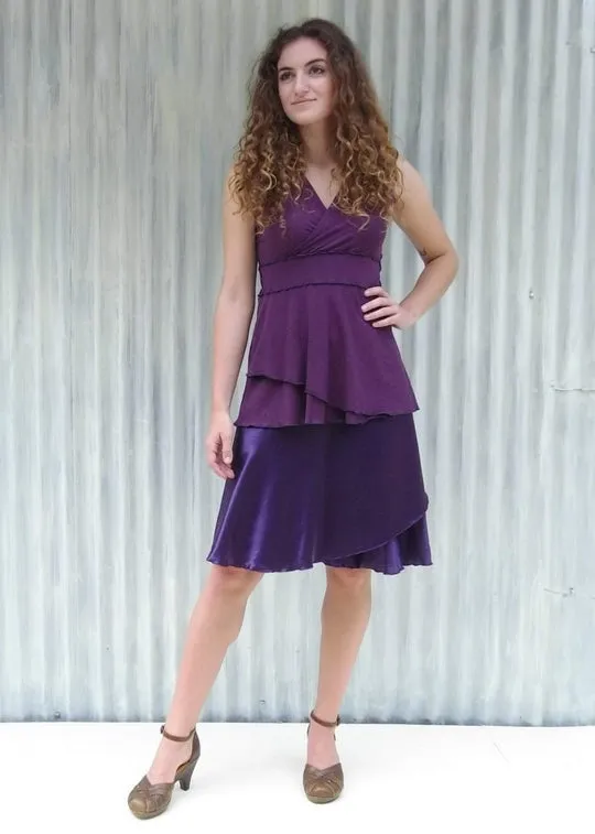 Amethyst Vera Wrap Skirt