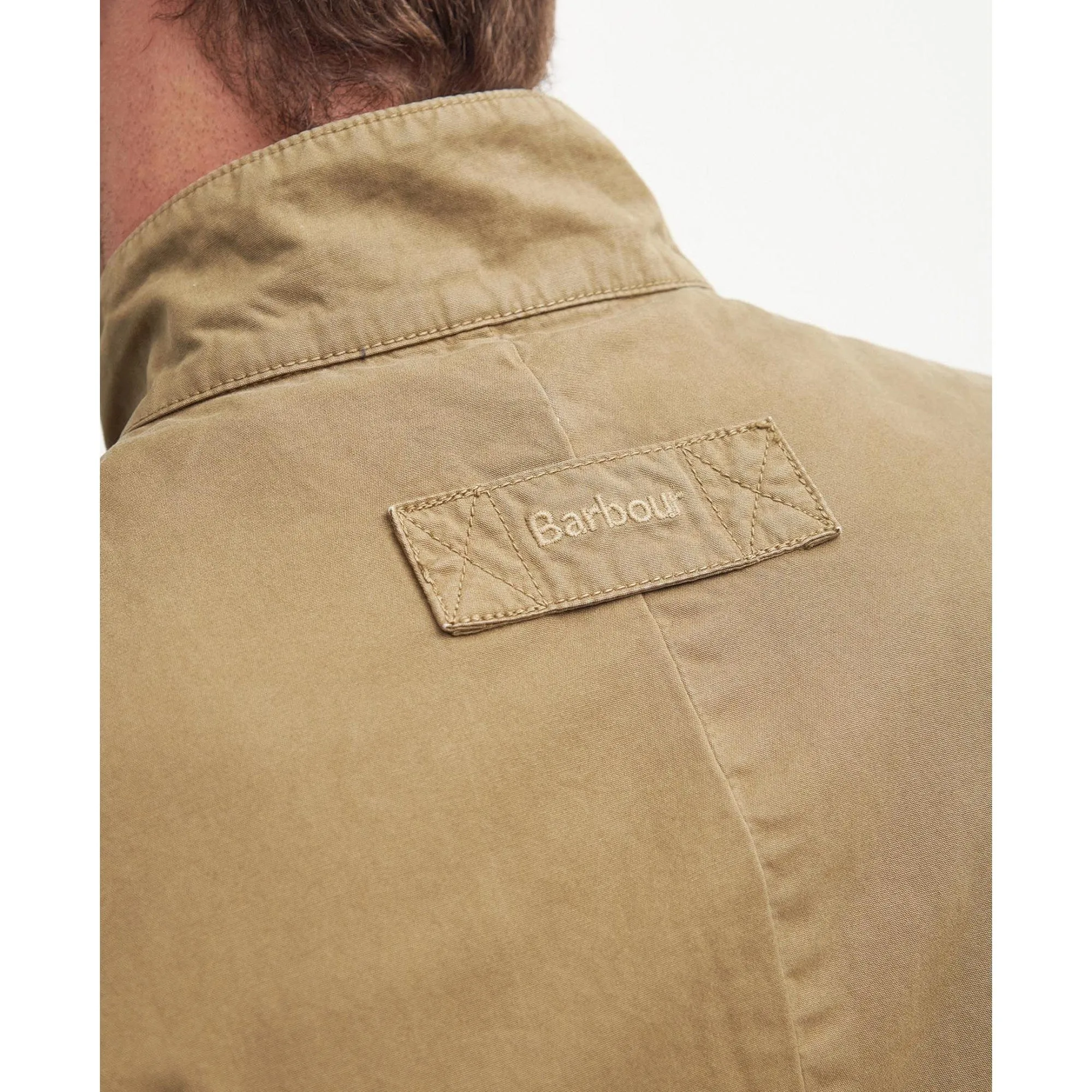 Barbour Corbridge Utility Jacket in Bleached Olive