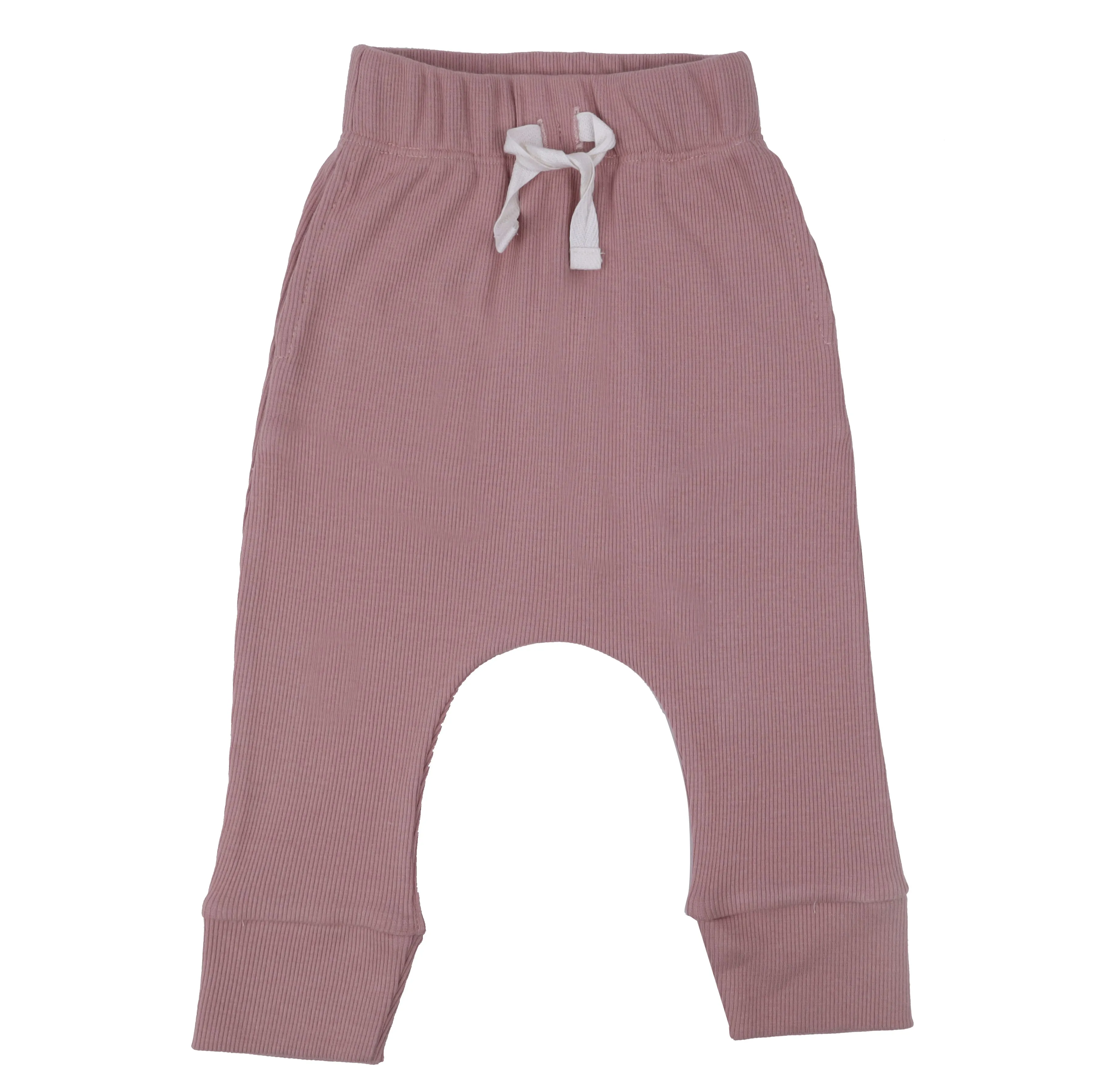 Blush Pink Organic Drawstring Pant