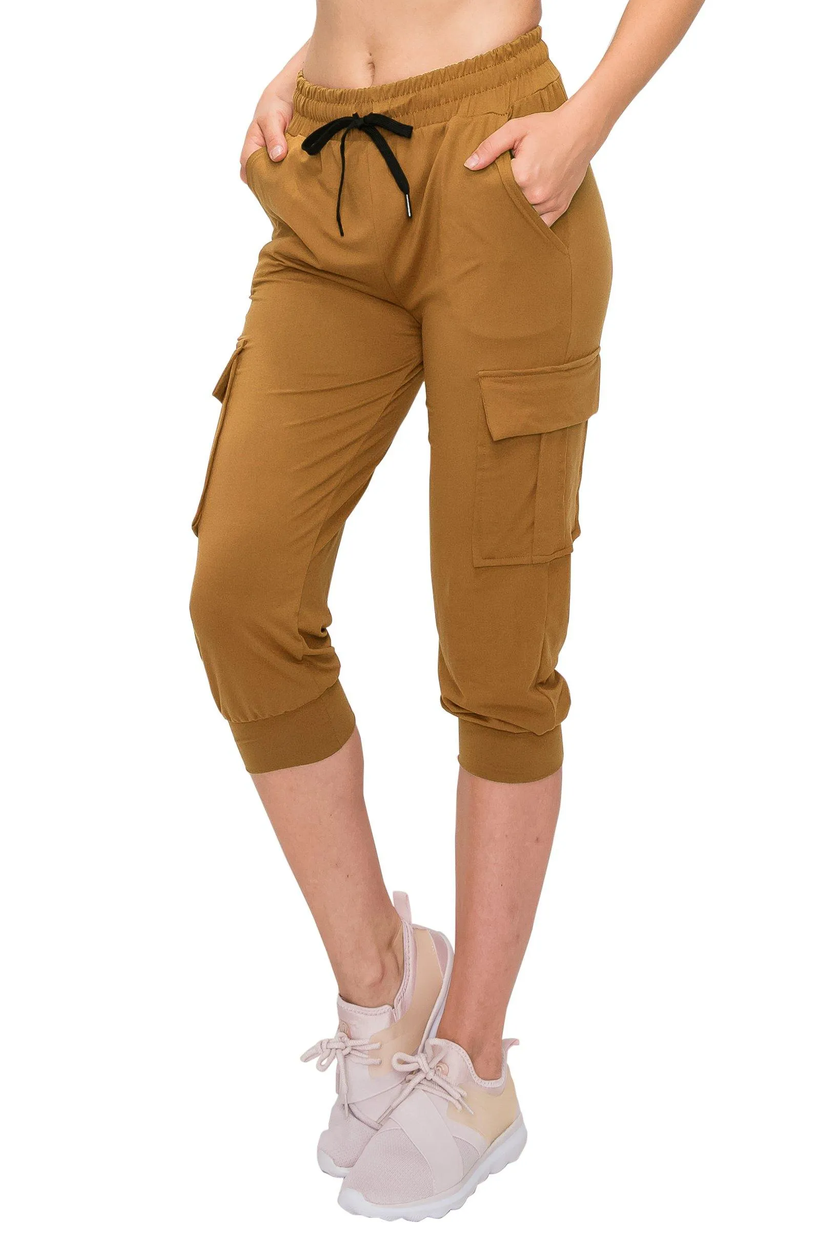 Capri Cargo Jogger Pants