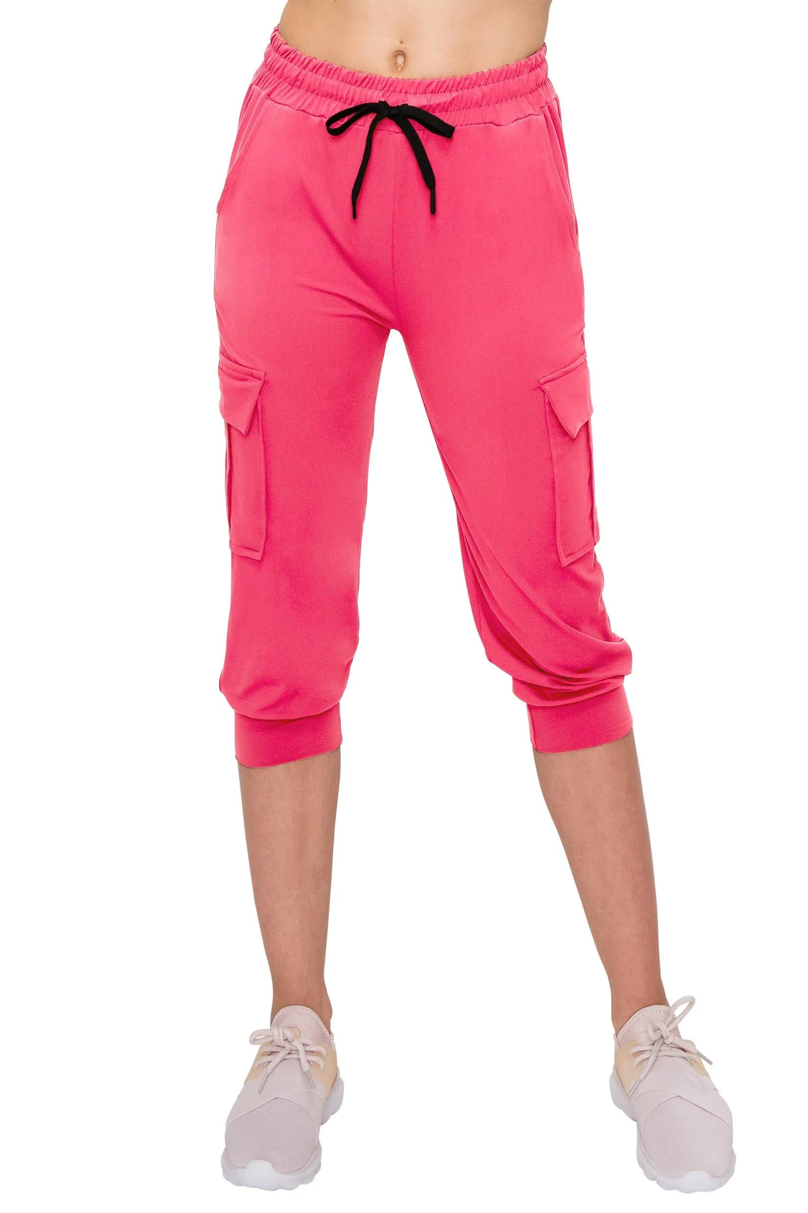 Capri Cargo Jogger Pants