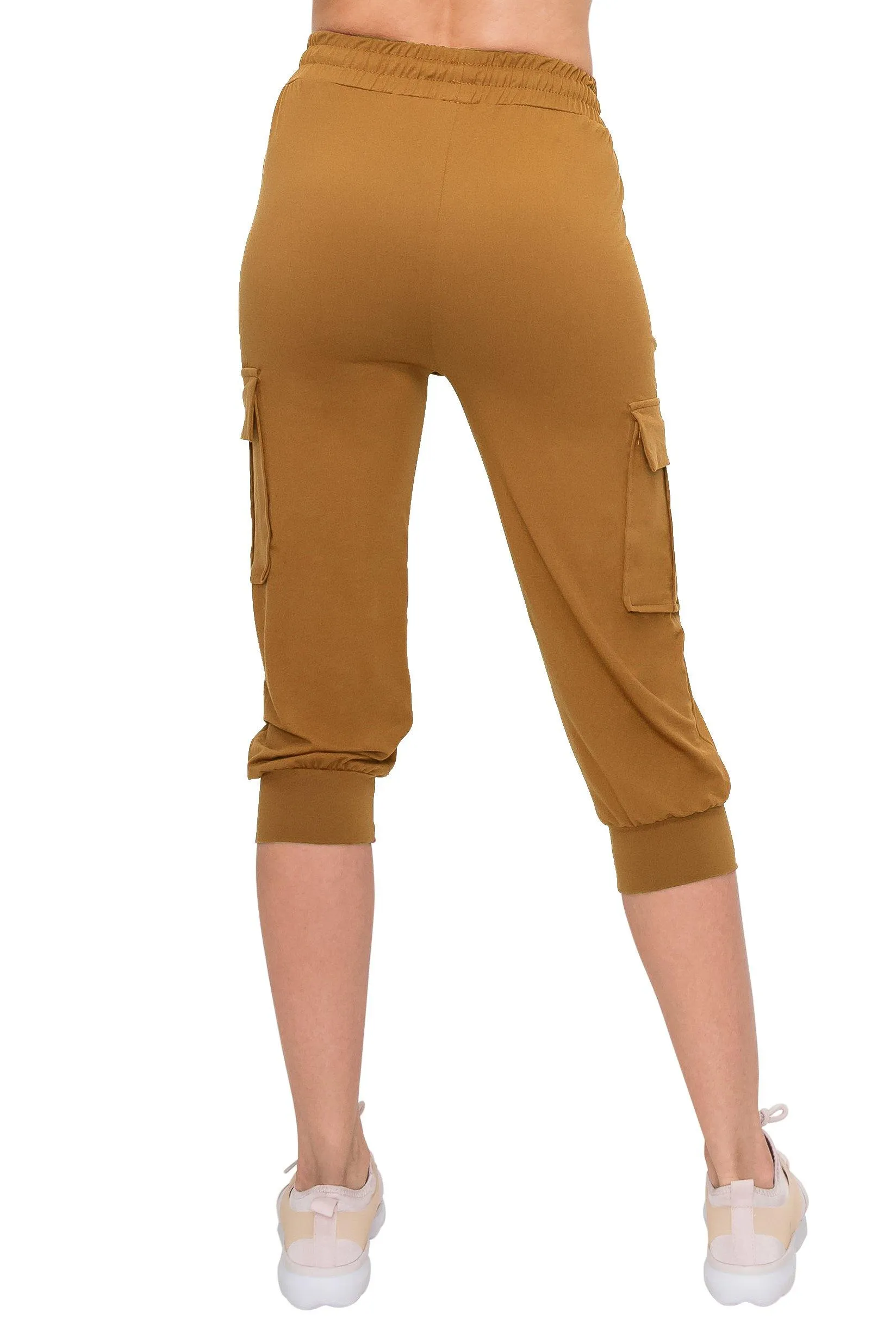 Capri Cargo Jogger Pants