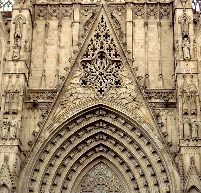 Cathedral Doorway Wrap Skirt