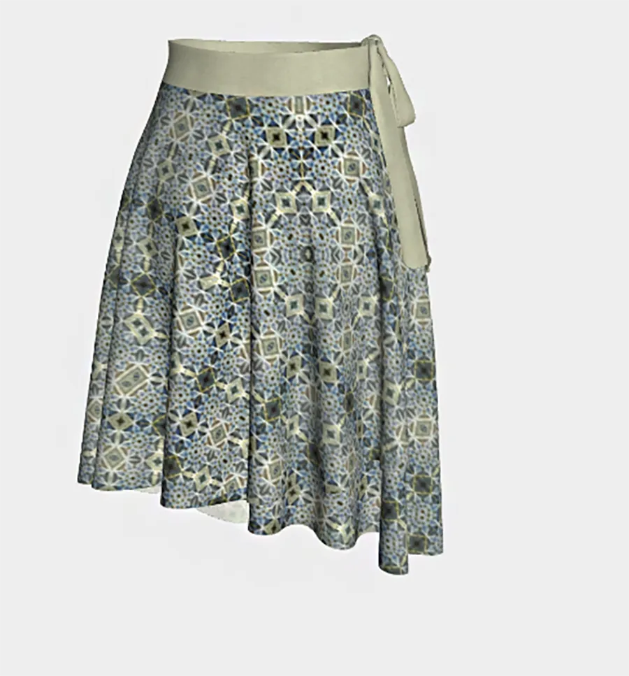 Celestial Ceiling 2 Wrap Skirt