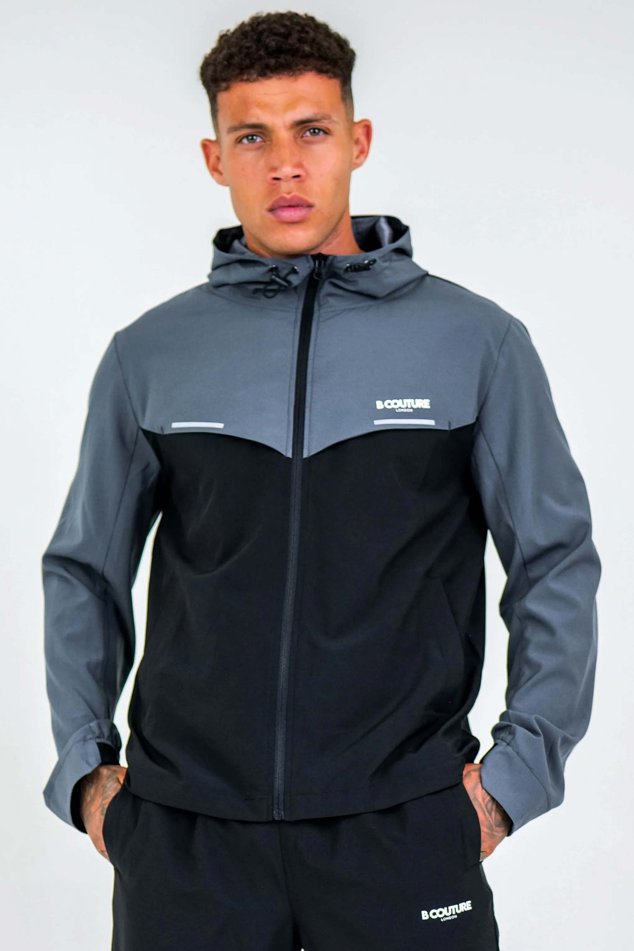 Chepstow Tech Windbreaker Jacket - Black