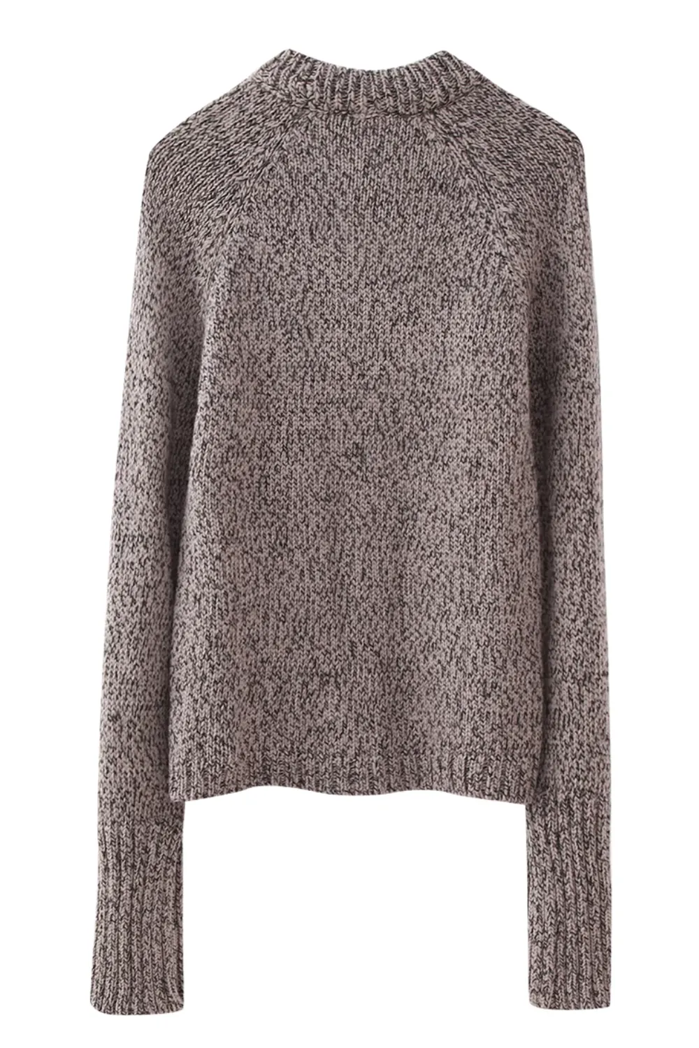 'Dawn' Asymmetrical Button Knitted Sweater