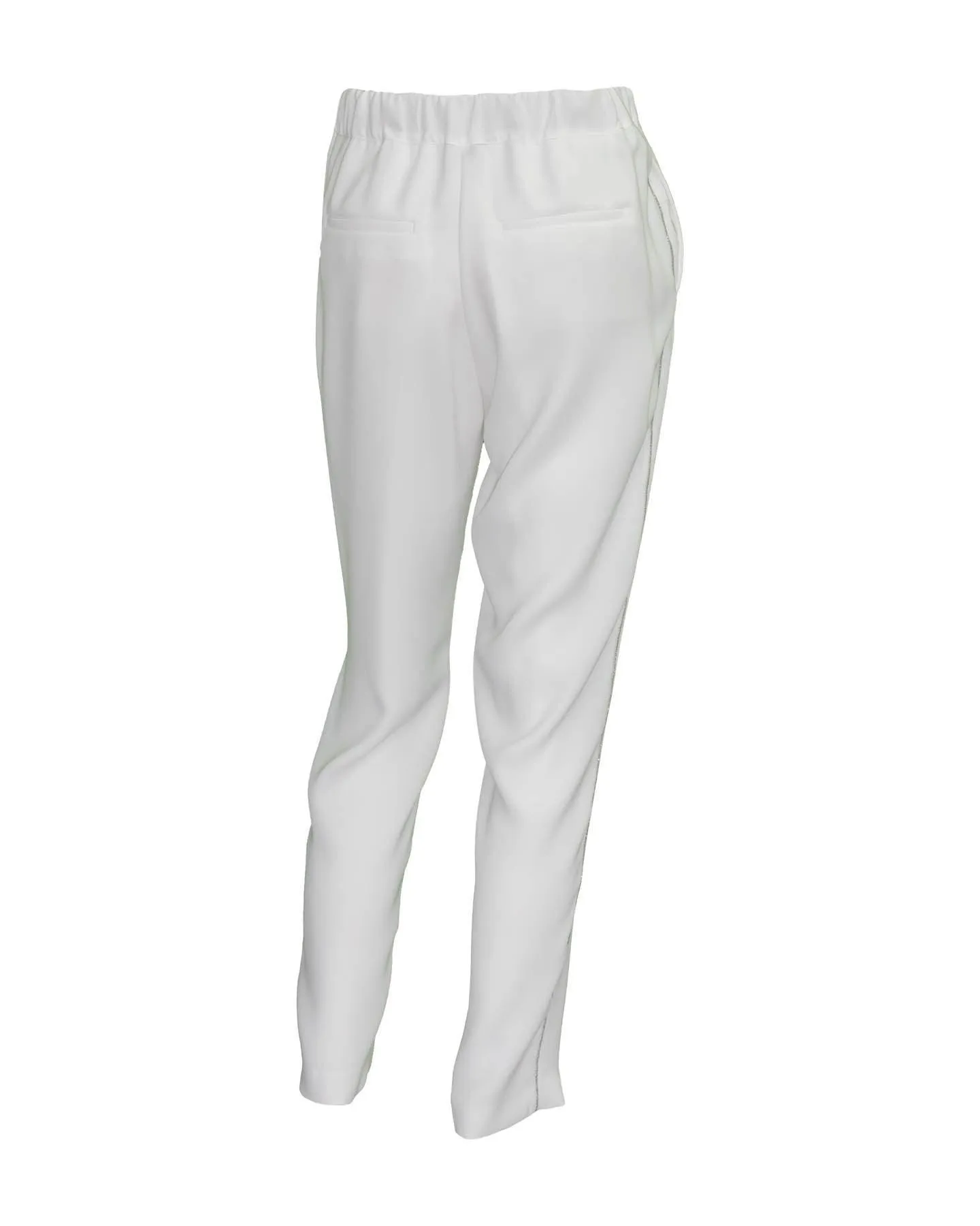 Drawstring Crepe Pants