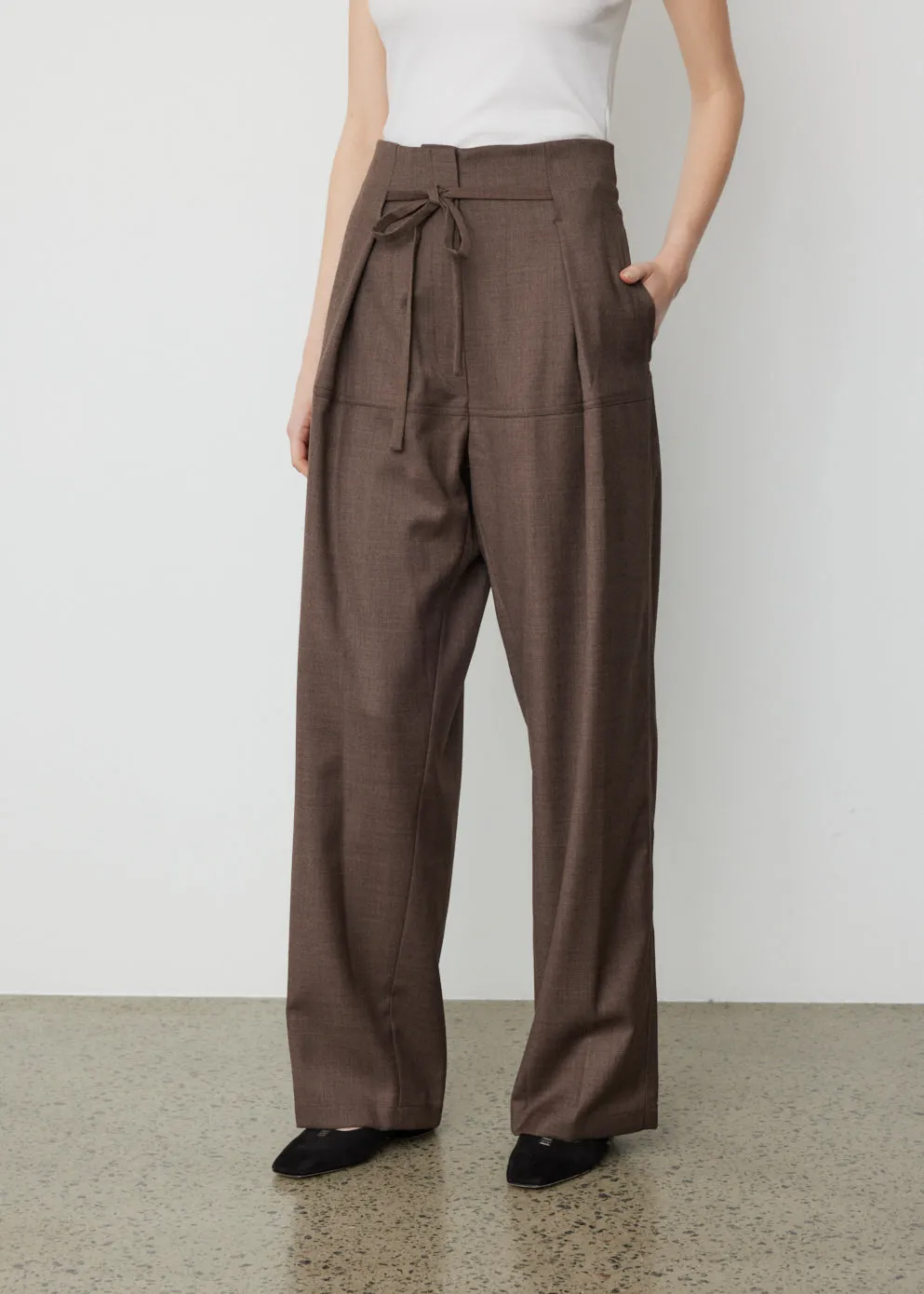 Drawstring Highwaist Pants