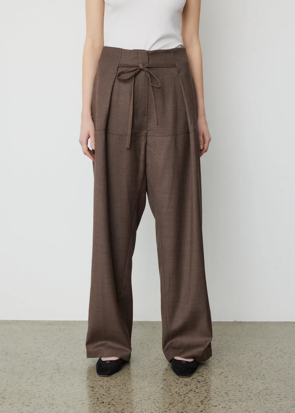 Drawstring Highwaist Pants