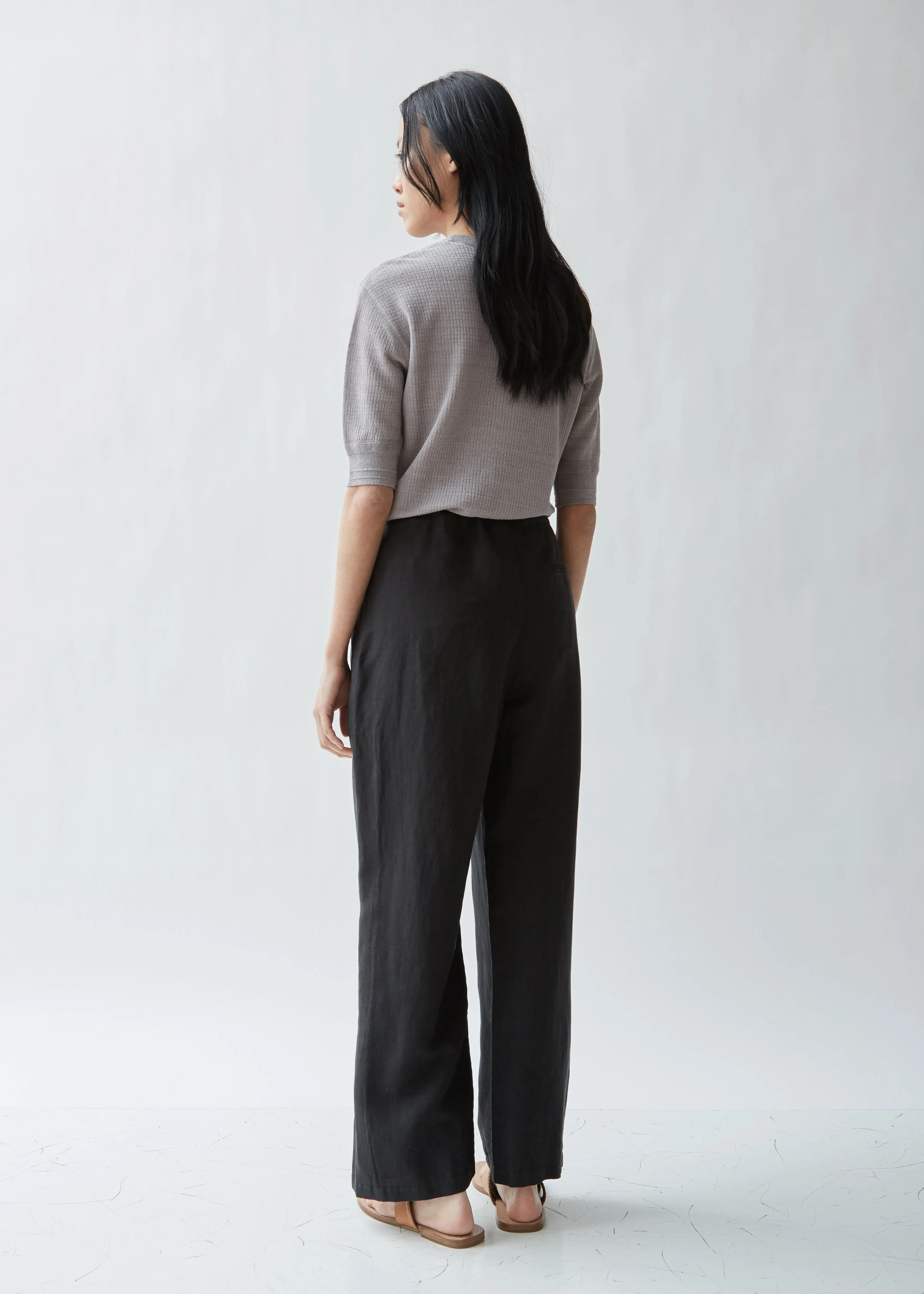 Drawstring Linen Pants