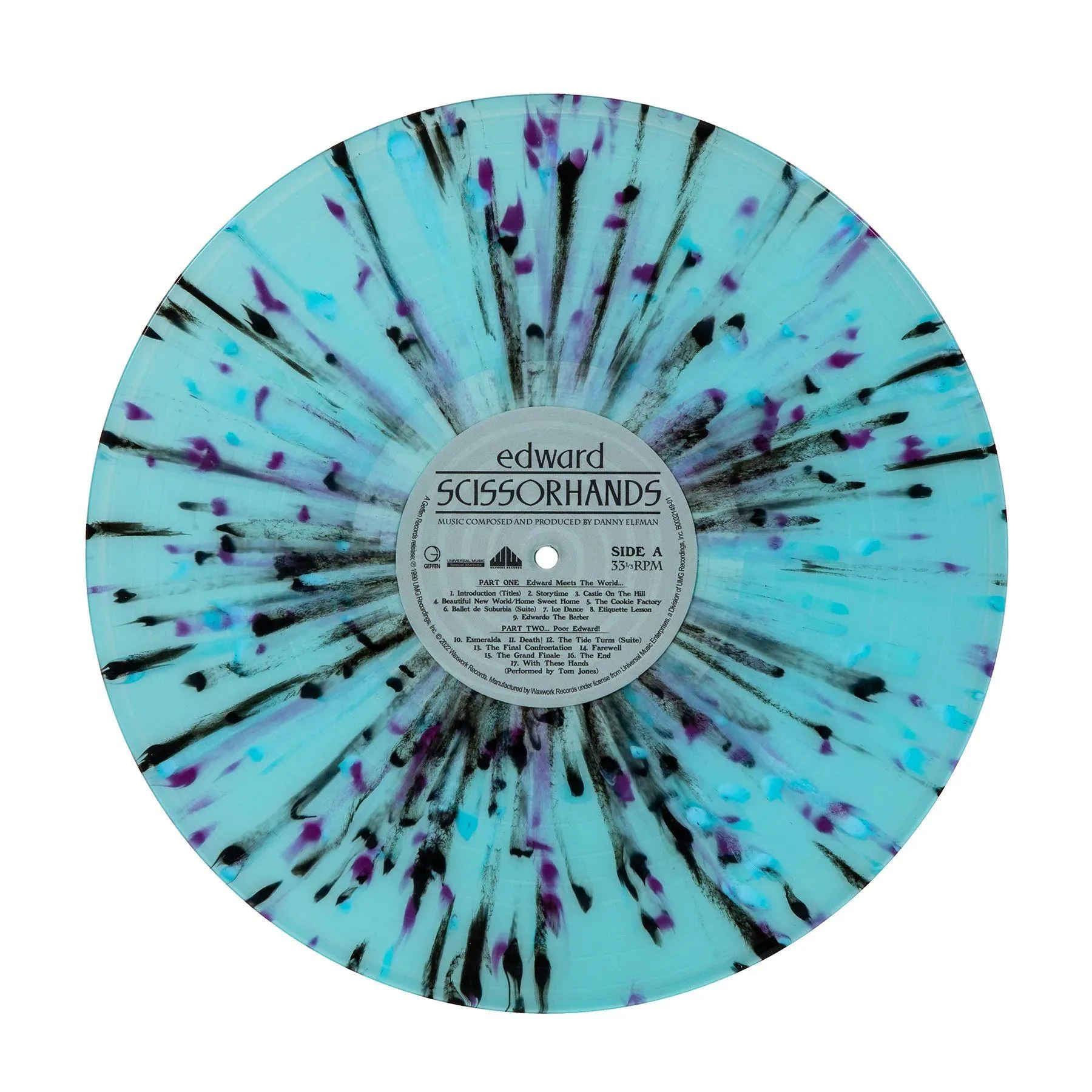 Edward Scissorhands (Motion Picture Soundtrack) (30th Anniversary Deluxe Splatter Vinyl)