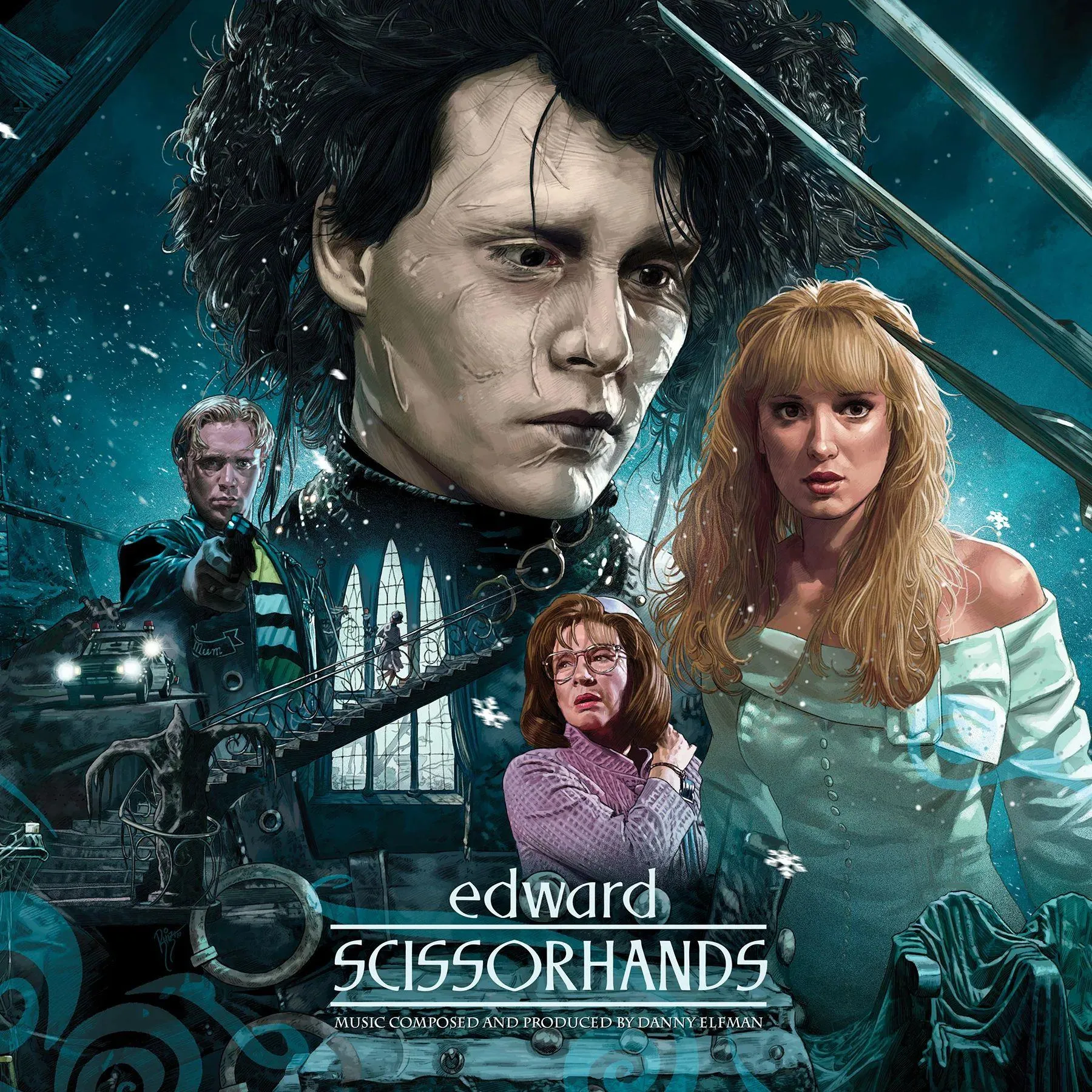 Edward Scissorhands (Motion Picture Soundtrack) (30th Anniversary Deluxe Splatter Vinyl)