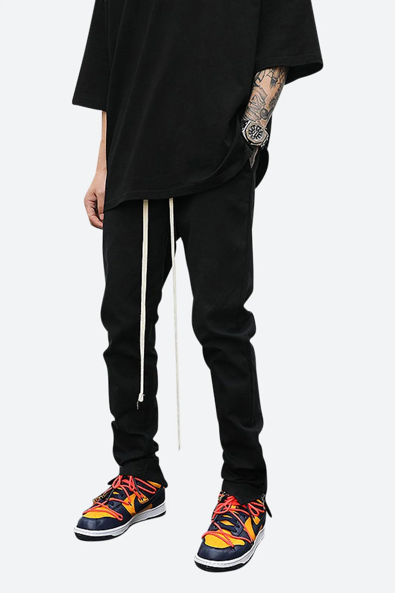 EXTENDED DRAWSTRING PANTS