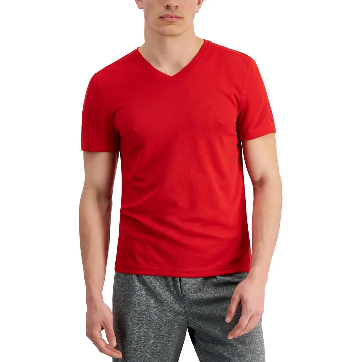 Ideology Mens Moisture-Wicking Workout Shirts & Tops