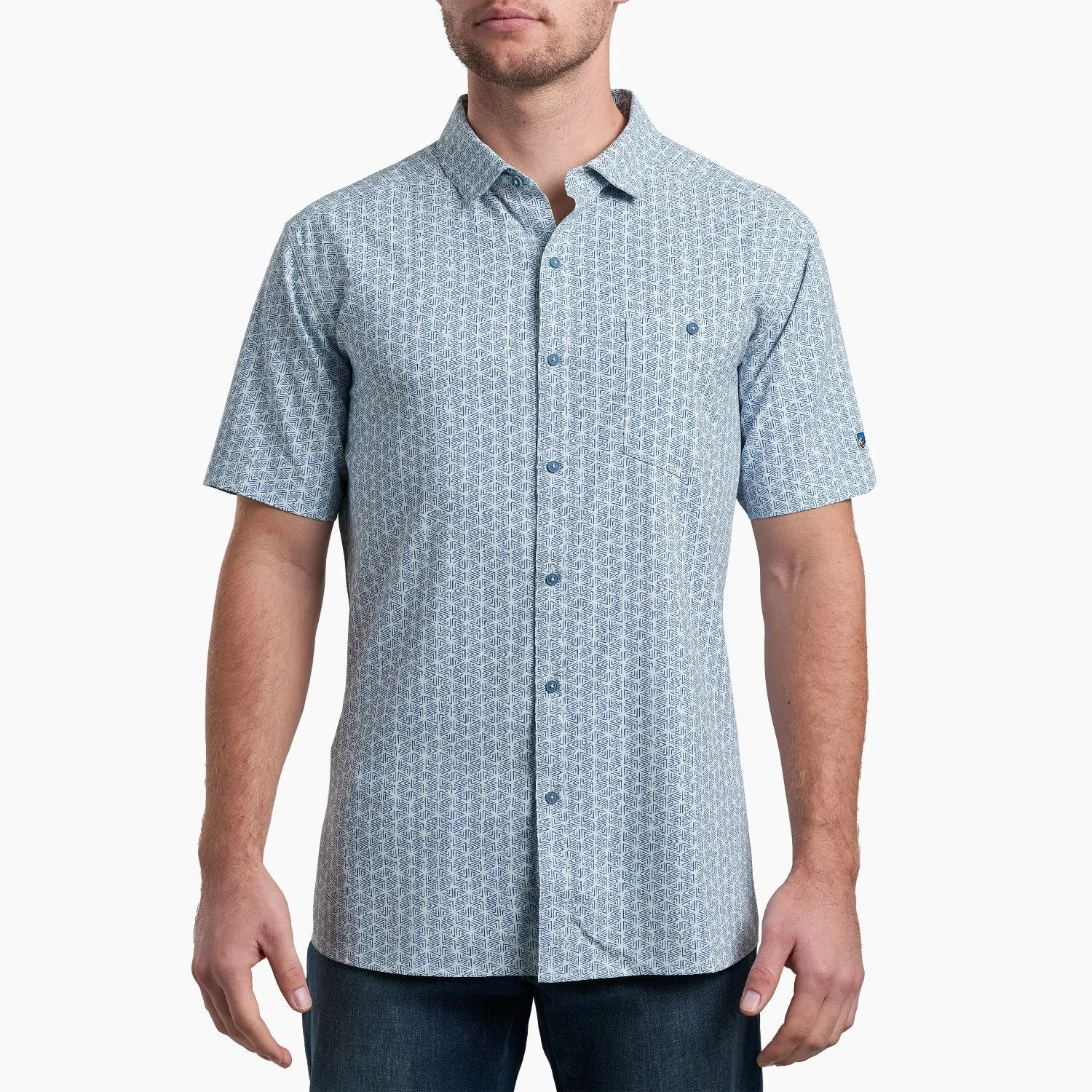 KÜHL Men's Persuadr UPF-50 Button-Down Short Sleeve Shirt