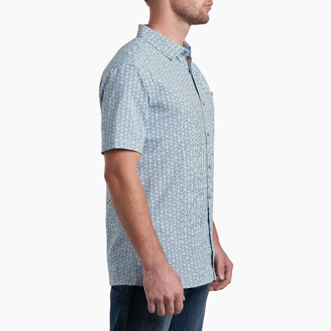 KÜHL Men's Persuadr UPF-50 Button-Down Short Sleeve Shirt