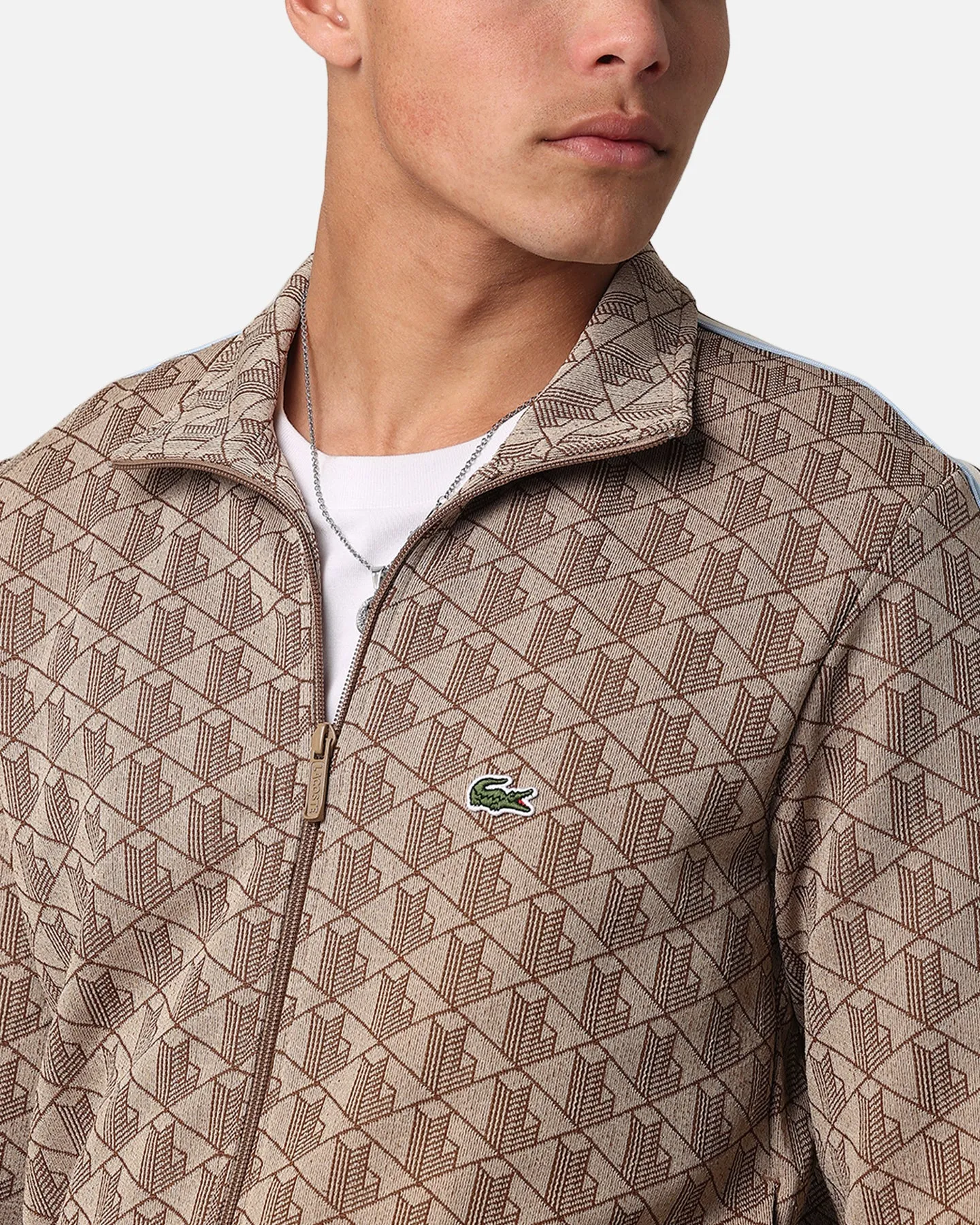 Lacoste Core Originals Monograms Track Jacket Croissant