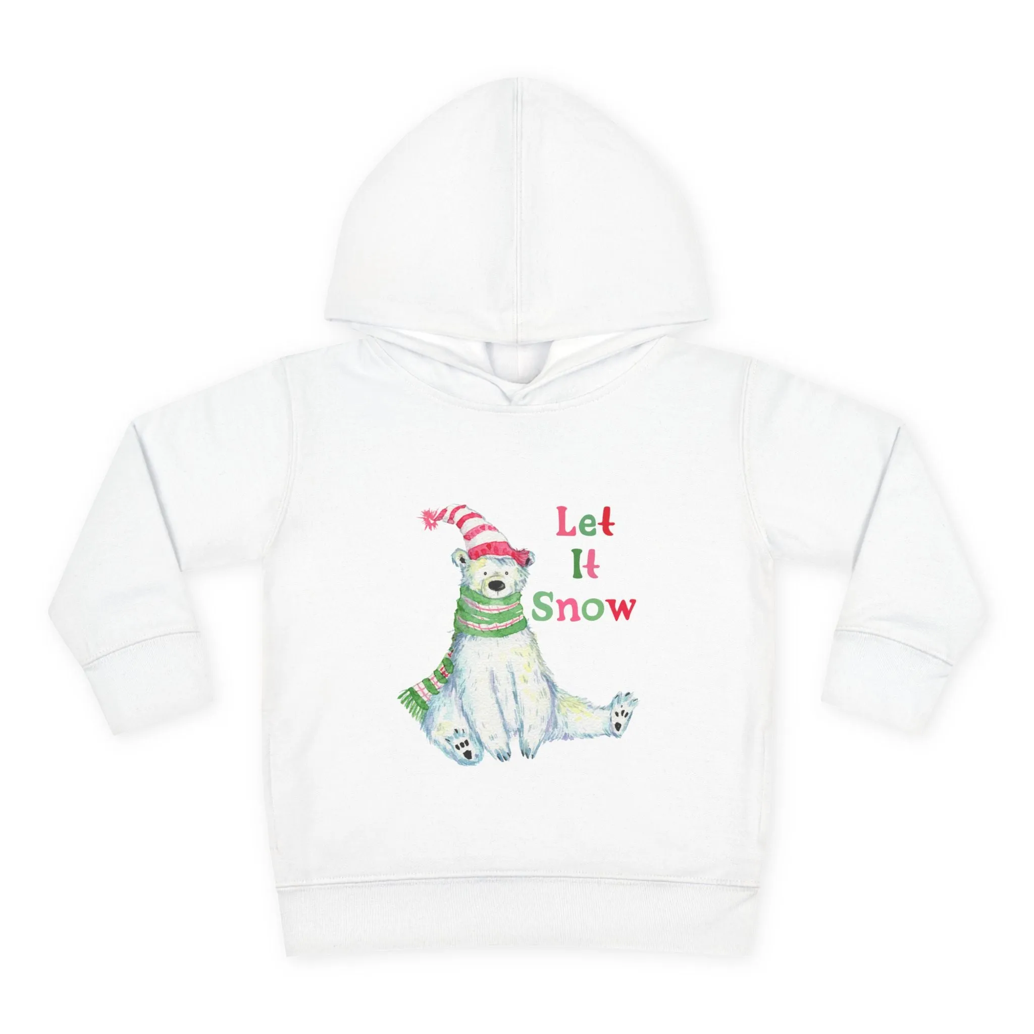 Let it Snow Toddler Pullover Fleece Hoodie