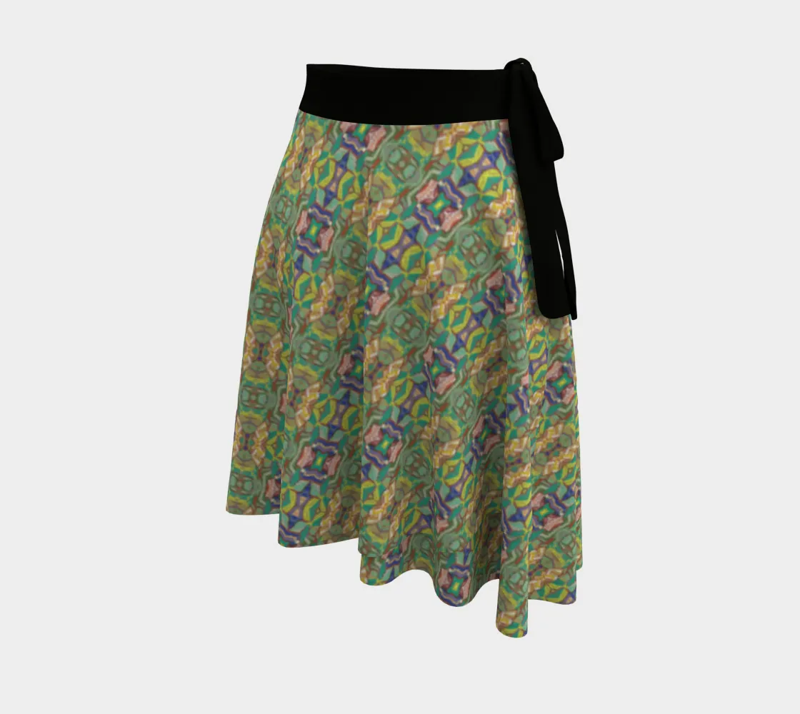 Magnificent Mosaic 3 Wrap Skirt