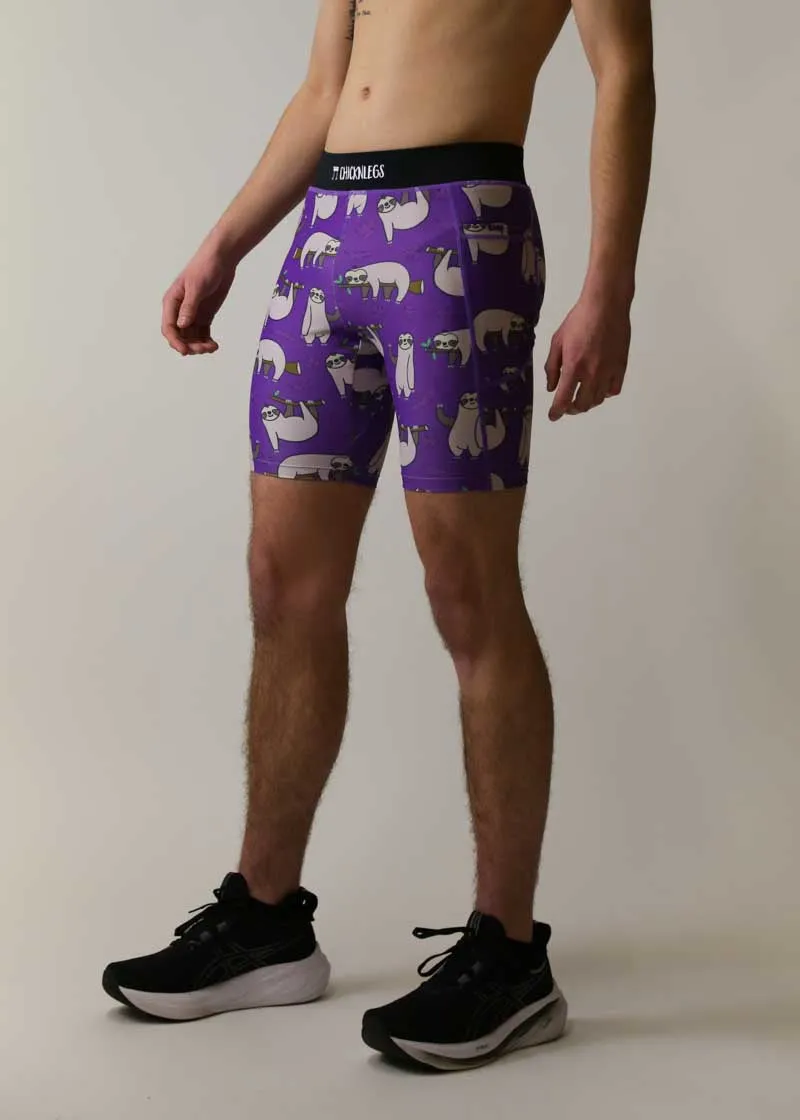 Men's Sloths 8" Half Tights