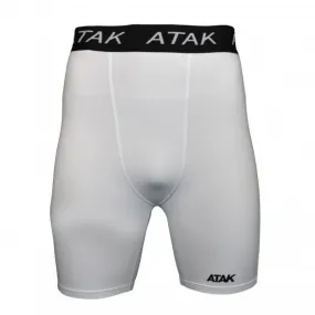 Men's White Compression Shorts