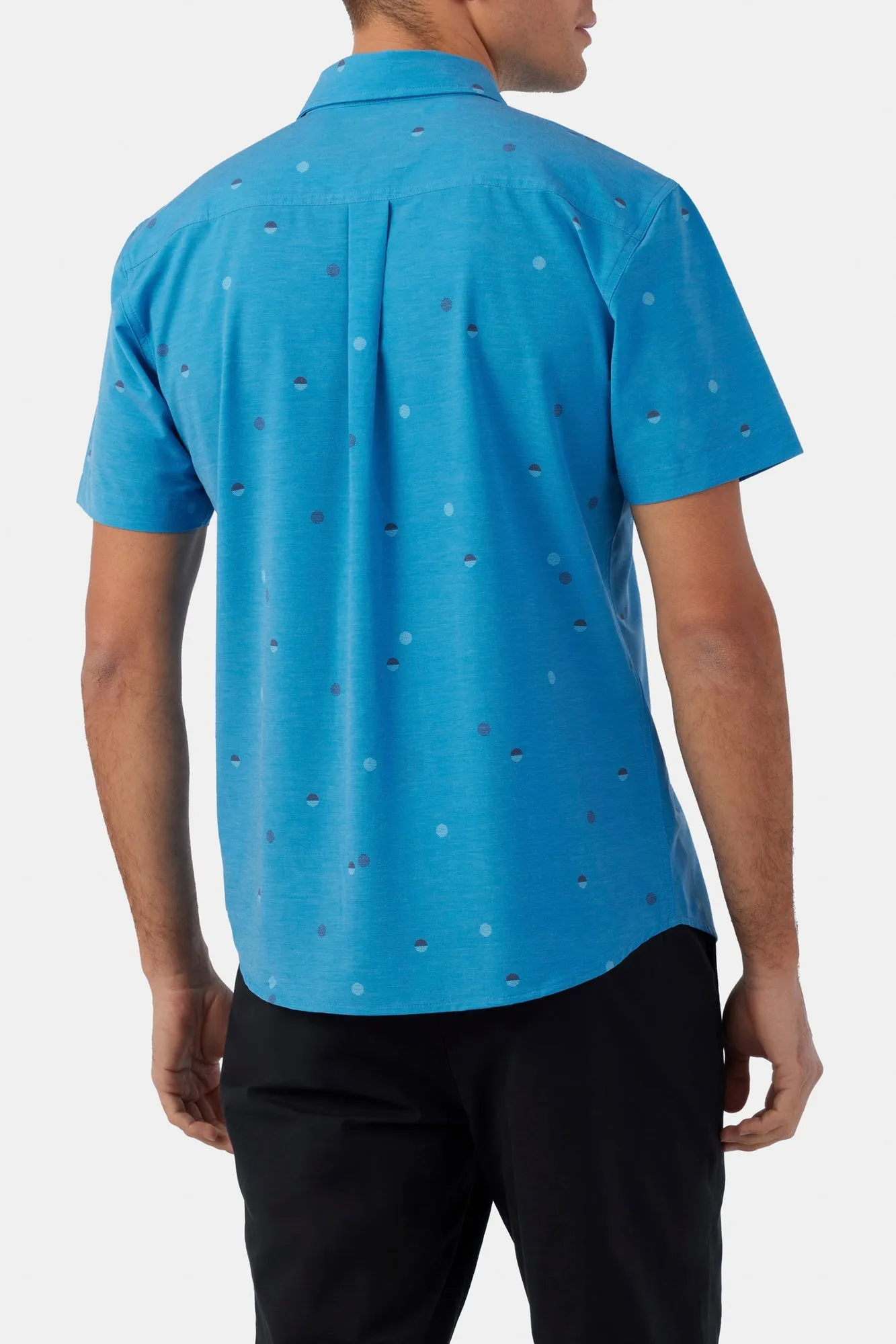 O'Neill Trvlr UPF Traverse Standard S/S Shirt-Mdt Blue