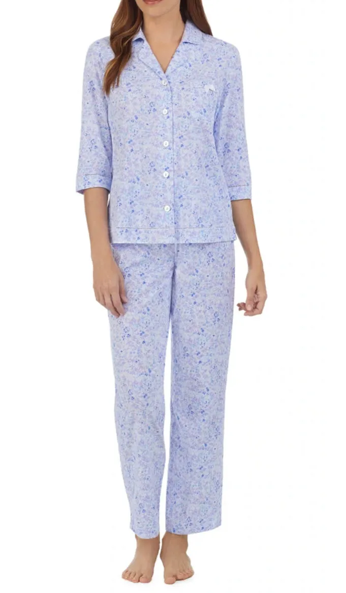 Petite Wild Floral Pajama Set