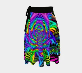 Primordial Wrap Skirt