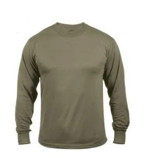 Rothco Mens Moisture Wicking Long Sleeve T-Shirt  - Size 2XL