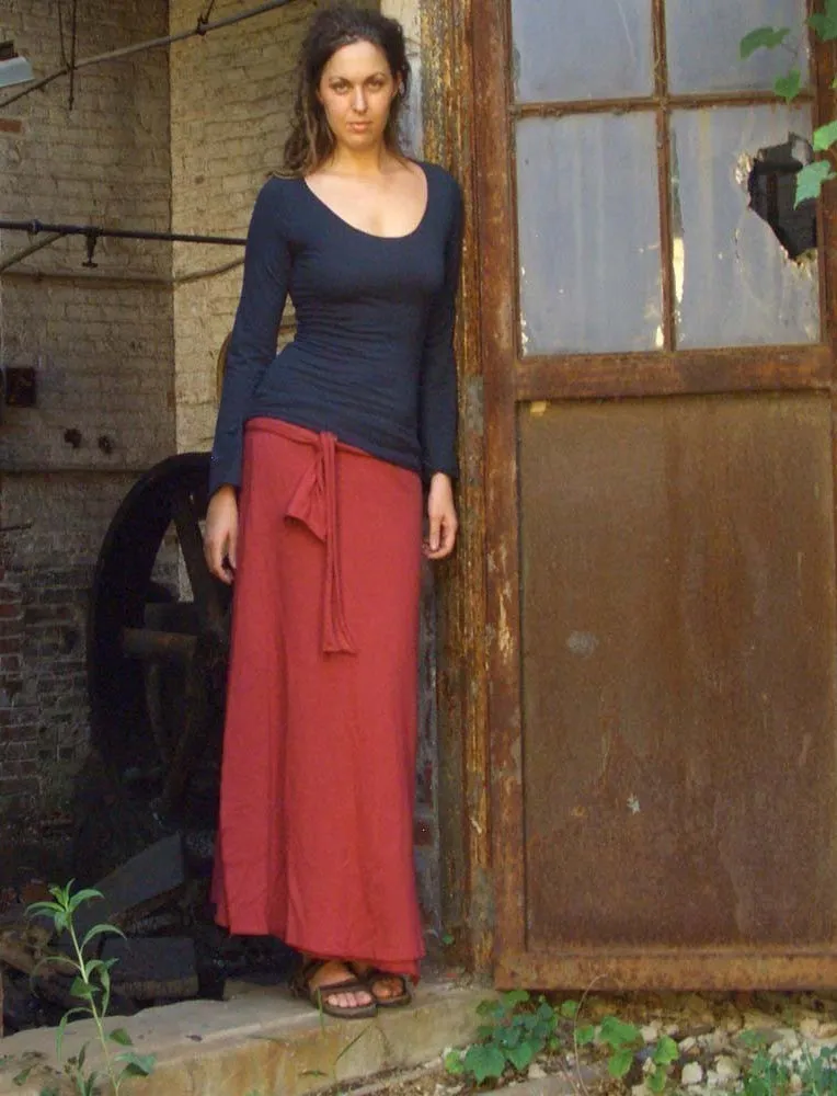 Simplicity Wrap Long Skirt