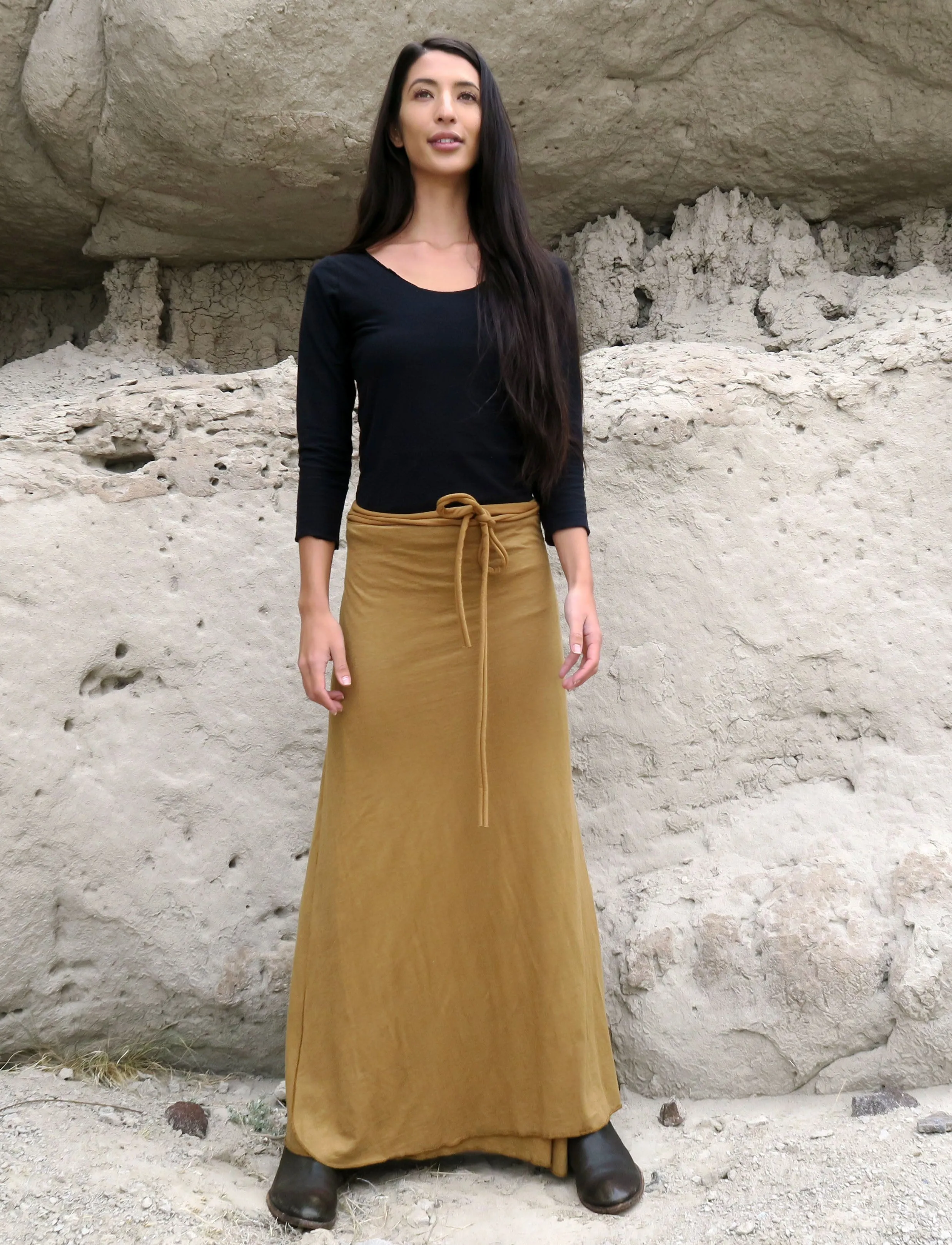 Simplicity Wrap Long Skirt