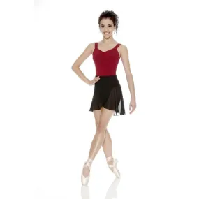 So Danca Crepe Wrap Skirt