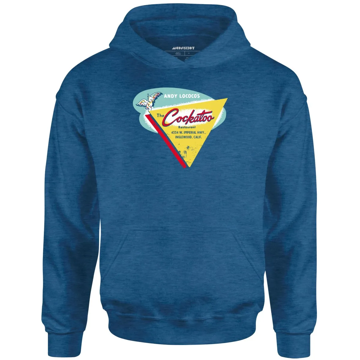 The Cockatoo - Inglewood, CA - Vintage Restaurant - Unisex Hoodie