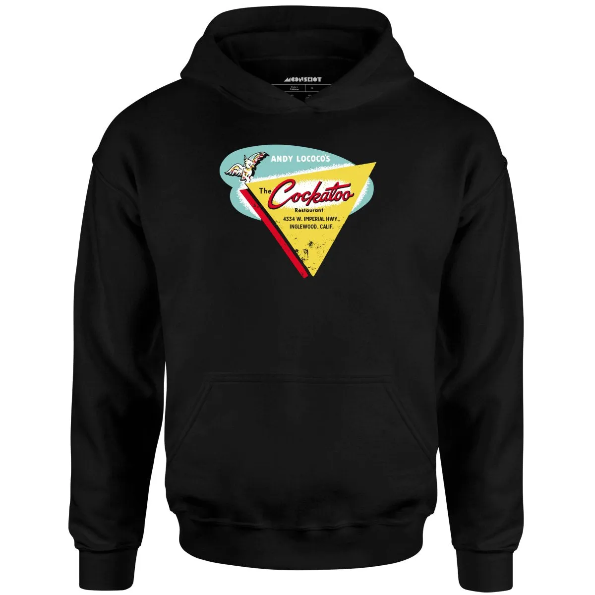 The Cockatoo - Inglewood, CA - Vintage Restaurant - Unisex Hoodie