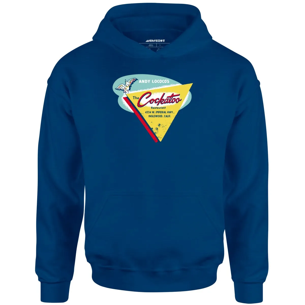 The Cockatoo - Inglewood, CA - Vintage Restaurant - Unisex Hoodie