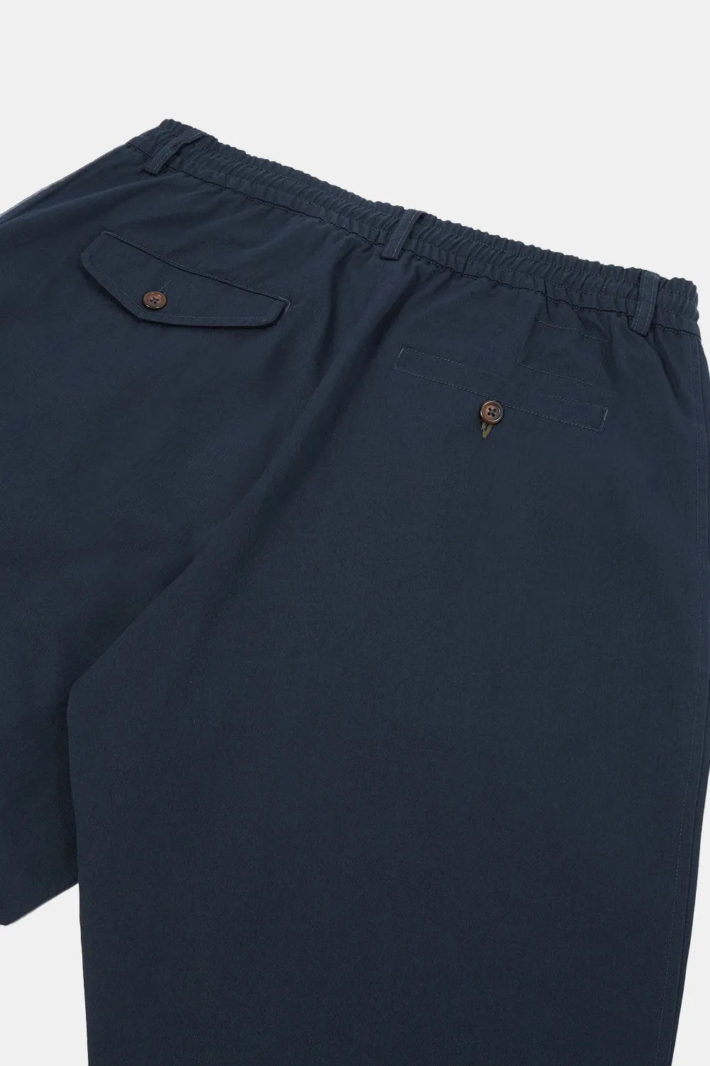 Universal Works Pleated Track Pant (Navy Twill)