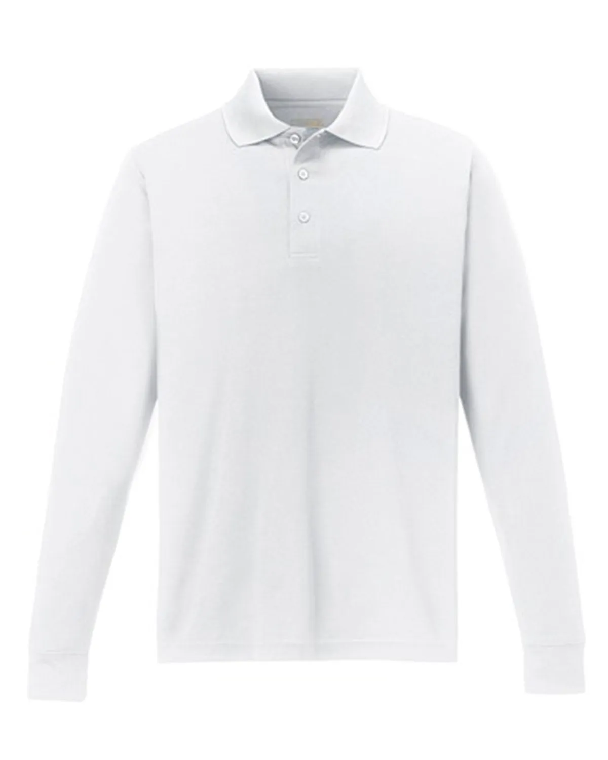 White Moisture Wicking Referee LS Shirt