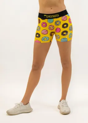 Women's Salty Donuts 3" Race Compression Shorts