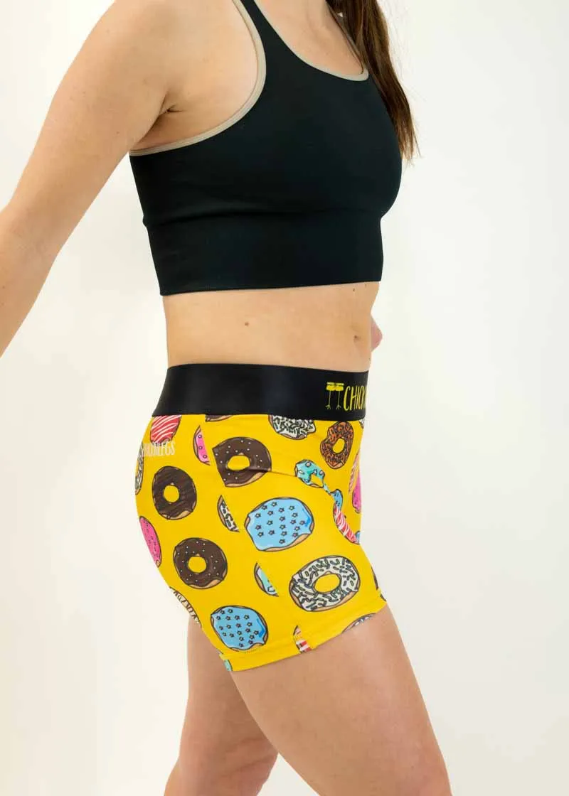 Women's Salty Donuts 3" Race Compression Shorts